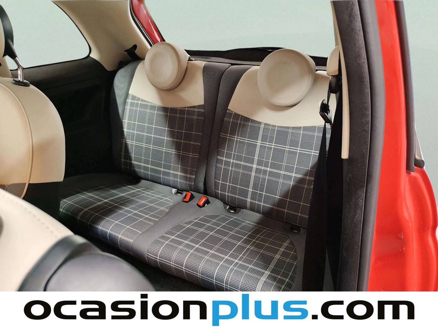 Foto asientos traseros Fiat 500 Fiat 500 1.2 8v Lounge (69 CV)