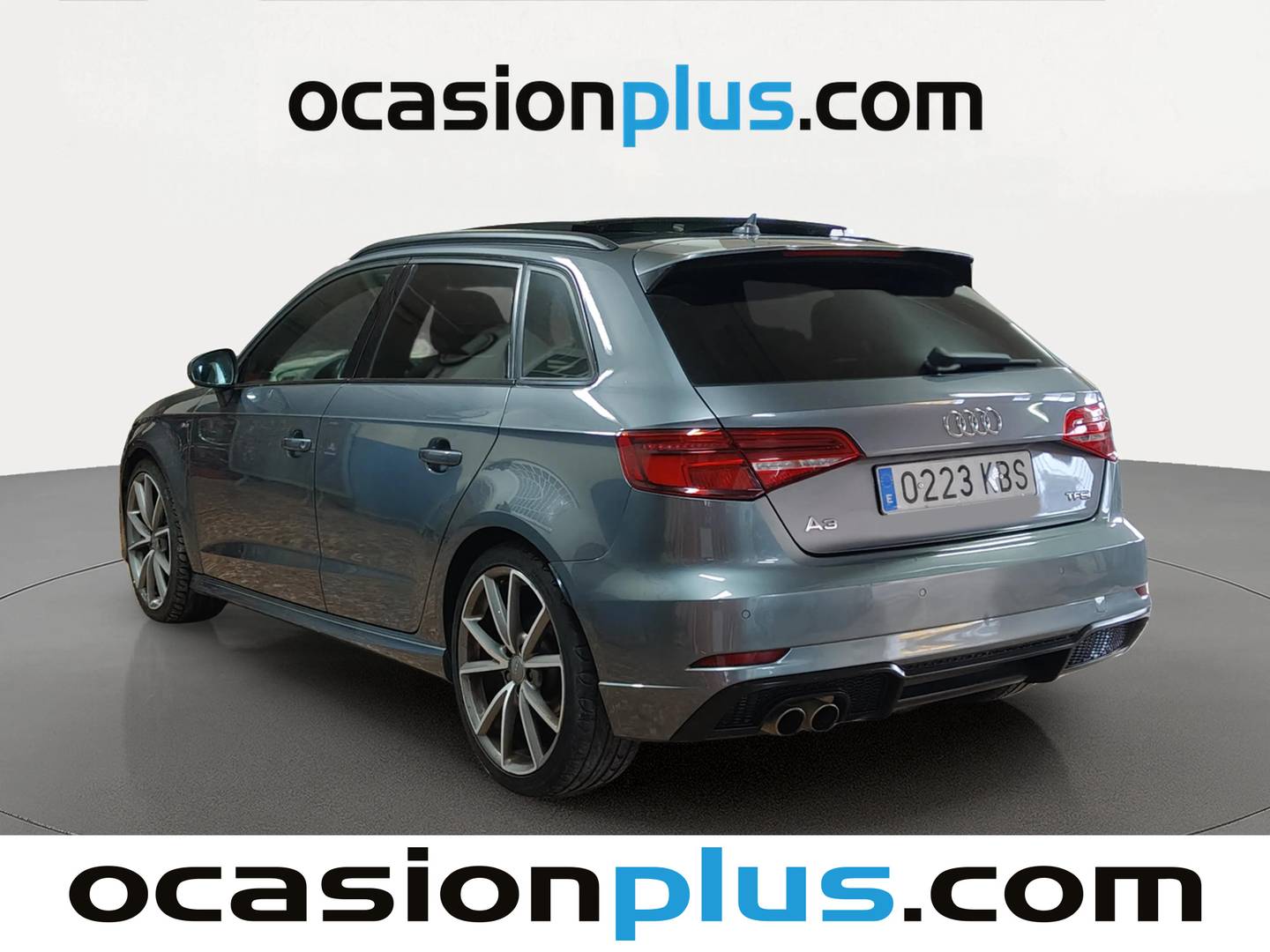 Foto trasera Audi A3 Audi A3 Sportback Black line edition 2.0 TFSI (190 CV) izquierda