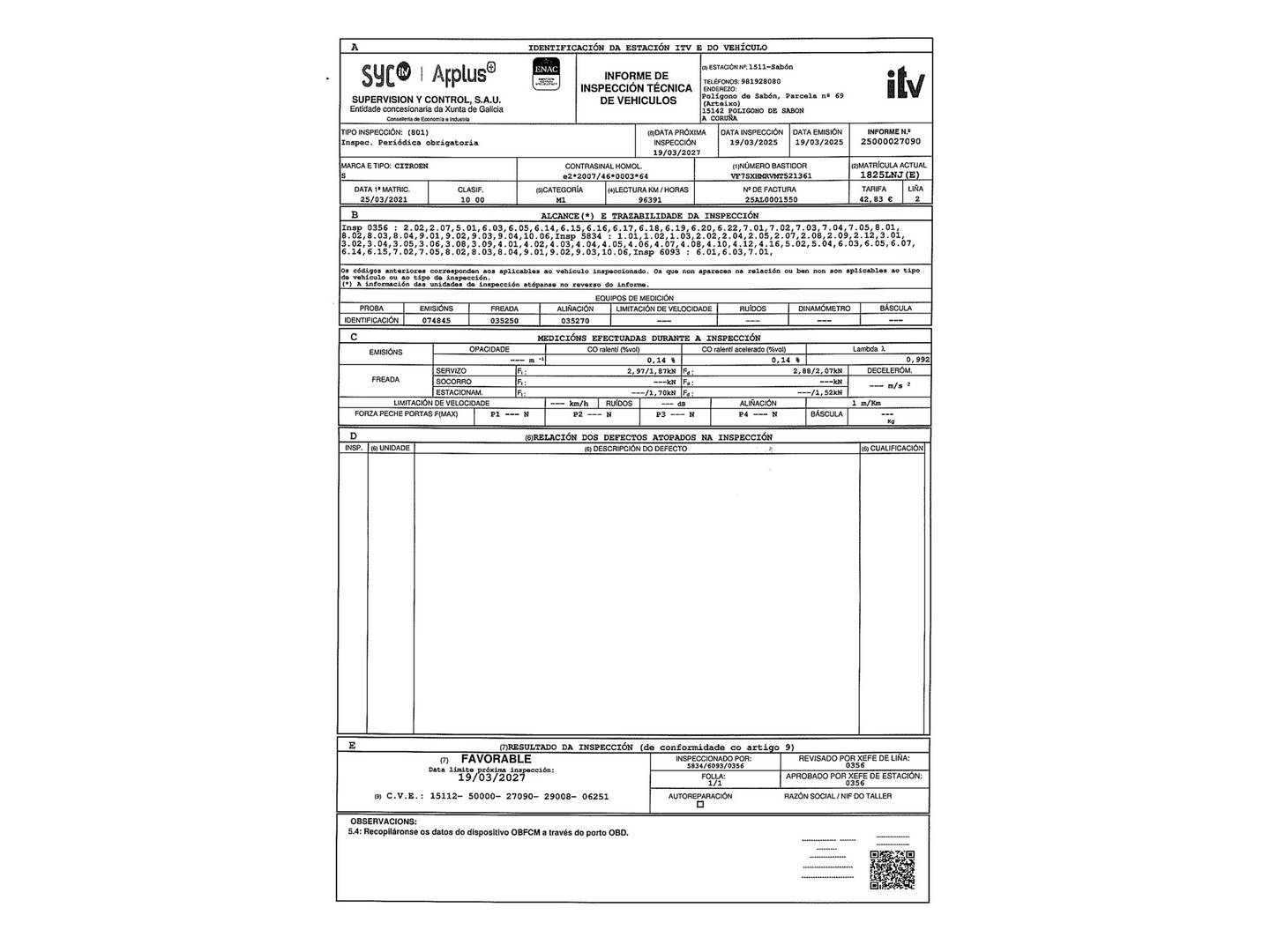 Citroën C3 Citroën C3 PureTech 83 Feel Pack (83 CV) de segunda mano