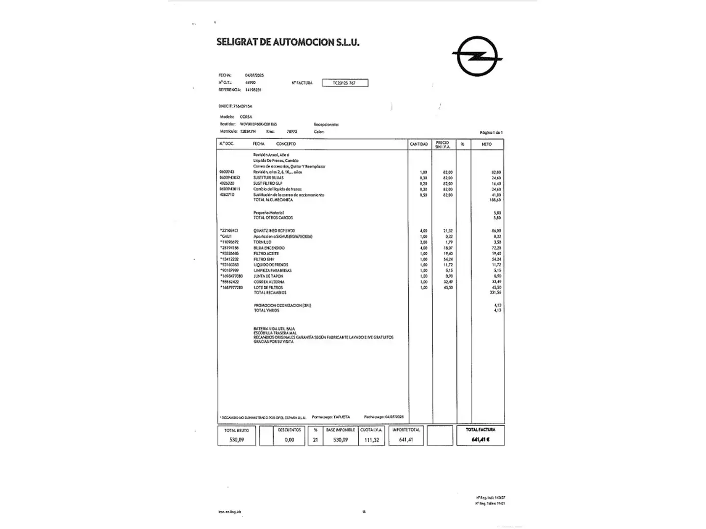 Foto Opel Corsa Opel Corsa 1.4 GLP 120 Aniversario (90 CV)