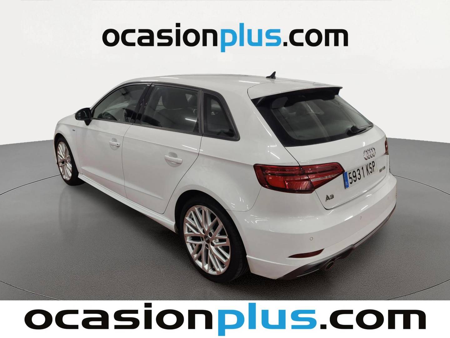 Foto trasera Audi A3 Audi A3 Sportback S line 30 TDI (116 CV) S tronic izquierda