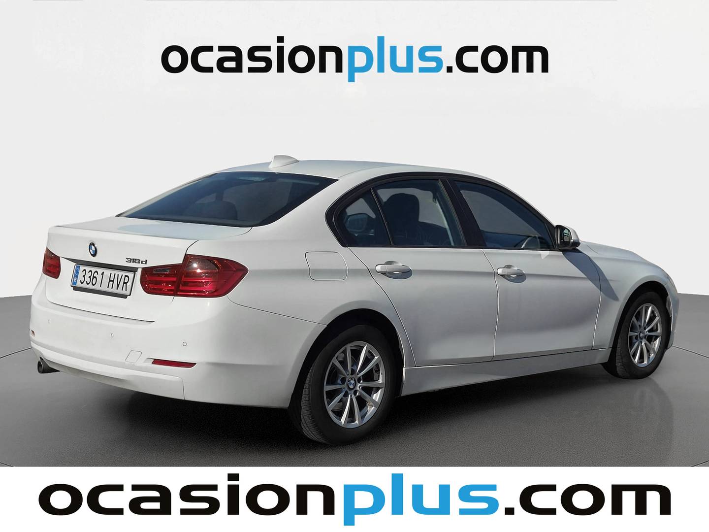 Foto trasera BMW Serie 3 BMW Serie 3 318d (143 CV) derecha