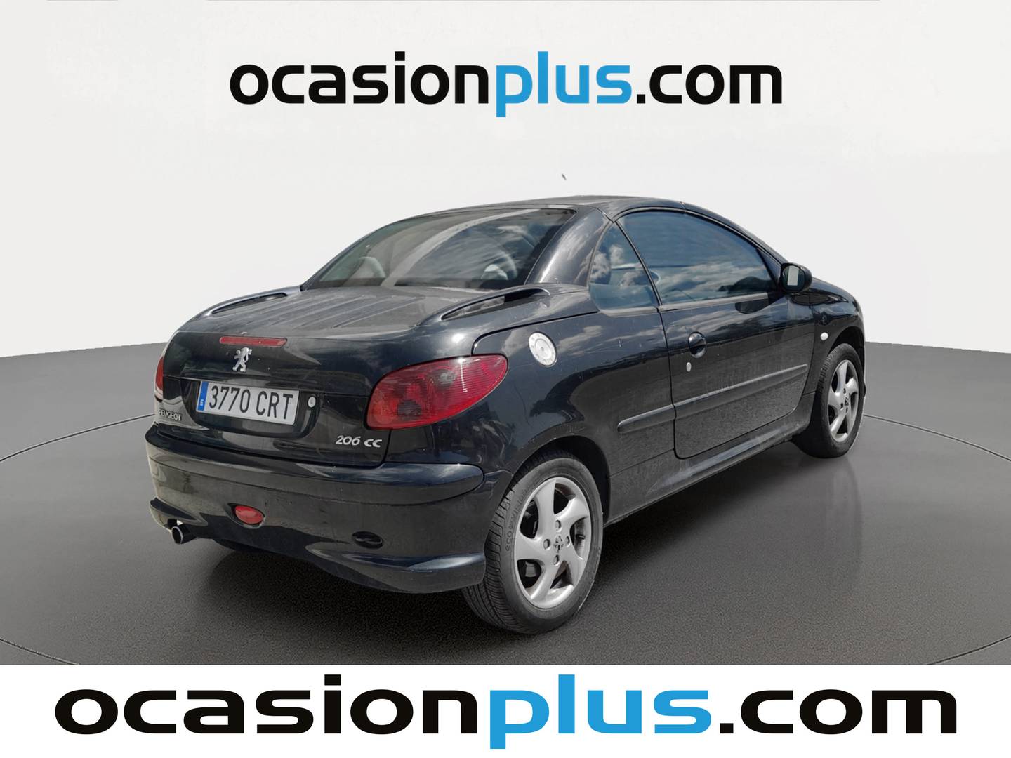 Foto trasera Peugeot 206 Peugeot 206 CC CC Cabrio 1.6  (110 CV) derecha