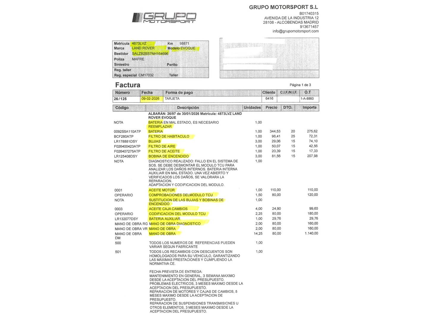 Foto Land Rover Range Rover Evoque Land Rover Range Rover Evoque P160 MHEV R-Dynamic Auto (160 CV)