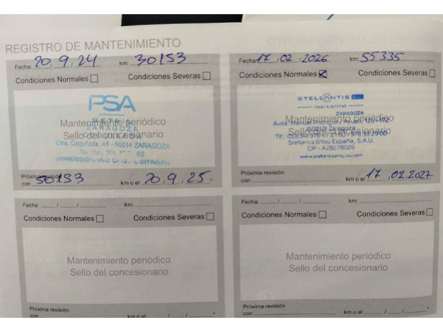 Foto del mantenimiento del Citroën C4 Citroën C4 PureTech 155 S&S Shine EAT8 (155 CV)