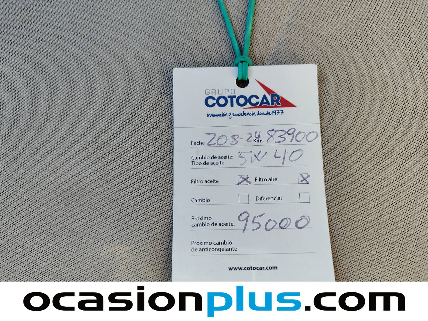 Foto del mantenimiento del Fiat Panda Fiat Panda 1.2 Lounge (69 CV)