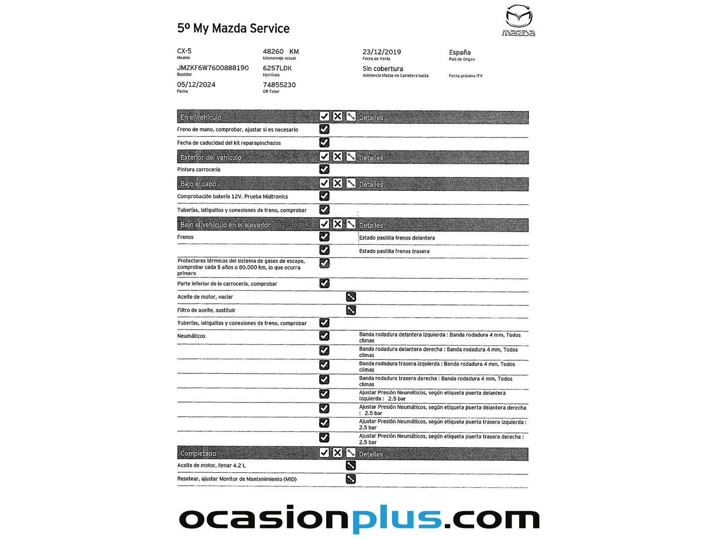 Foto Mazda CX-5 Mazda CX-5 2.0 G Zenith 2WD (165 CV)