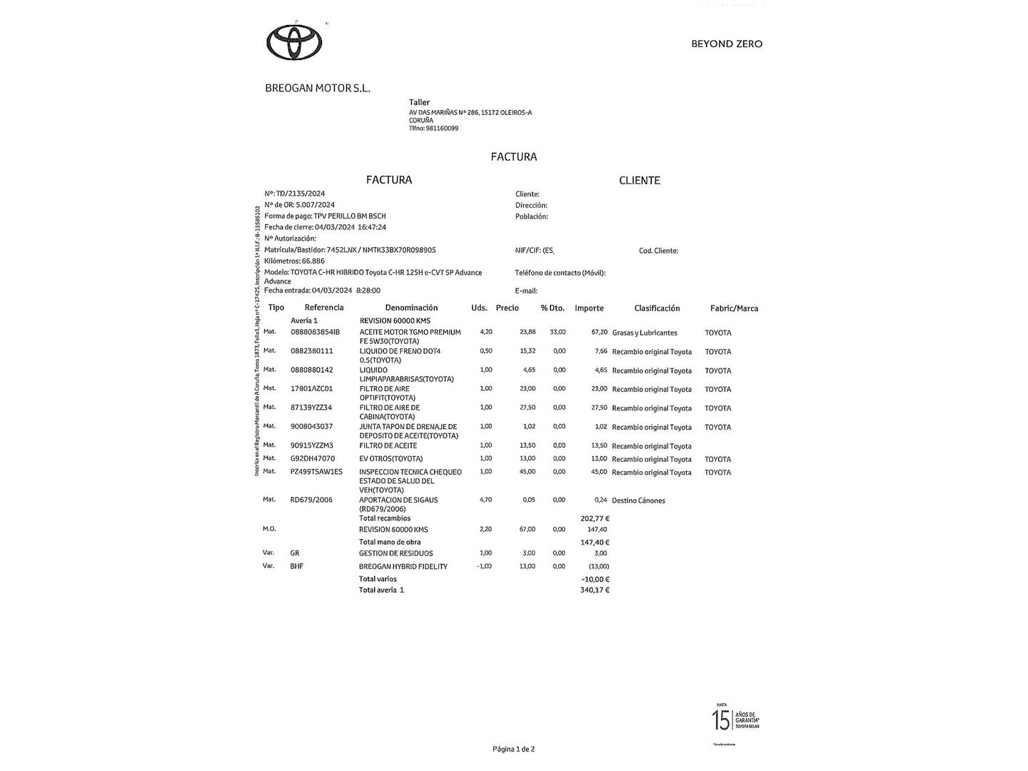 Toyota C-HR Toyota C-HR 1.8 125H Advance (122 CV) 2021