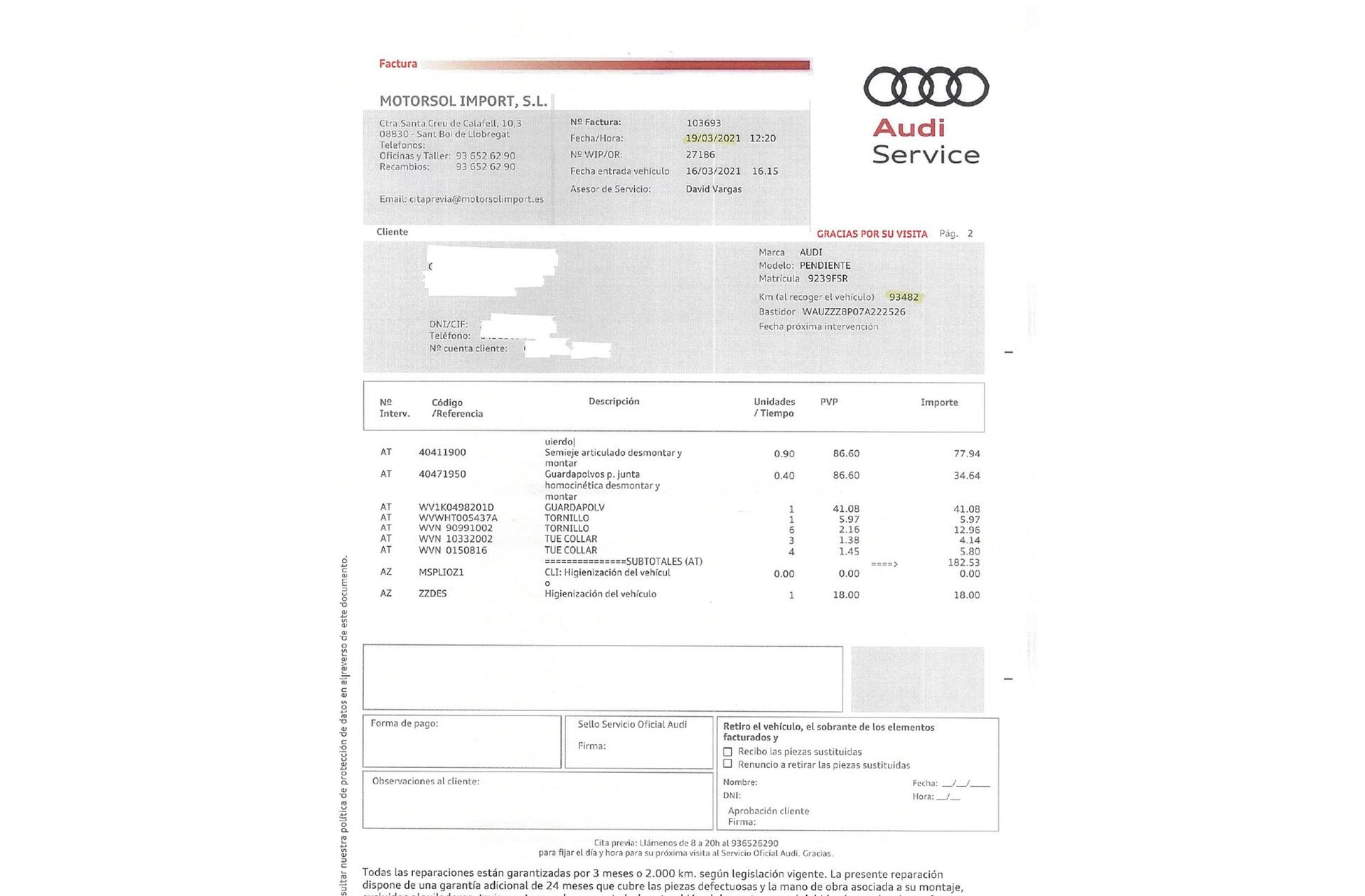 Audi A3 Sportback Ambiente 2.0 TDI S tronic - foto 22