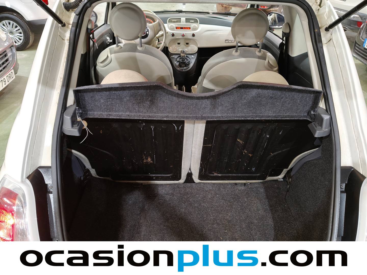 Fotos maletero Fiat 500 Fiat 500 1.2 8v Lounge (69 CV)