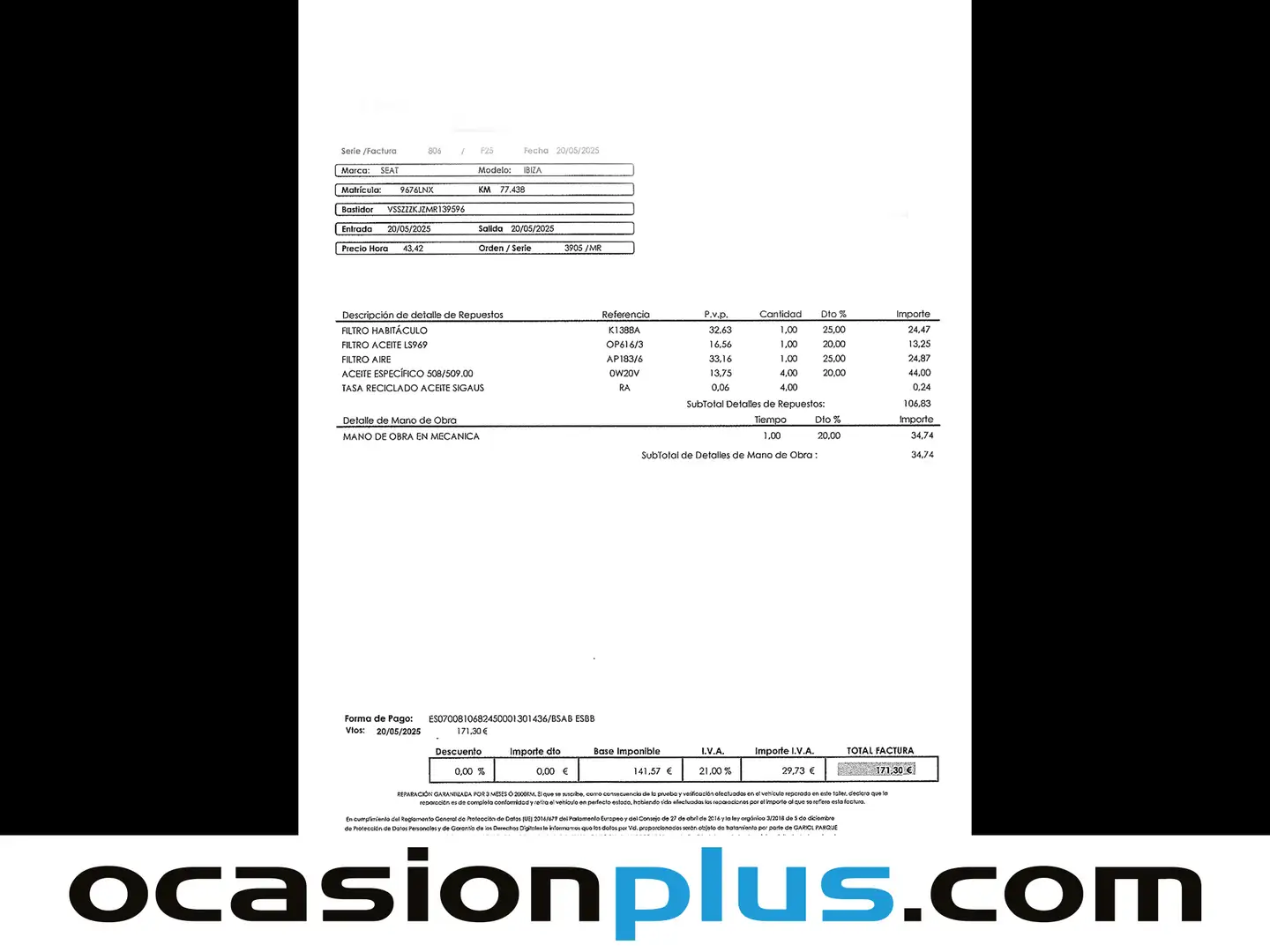 Foto Seat Ibiza SEAT Ibiza 1.0 TSI Style Go2 (110 CV)