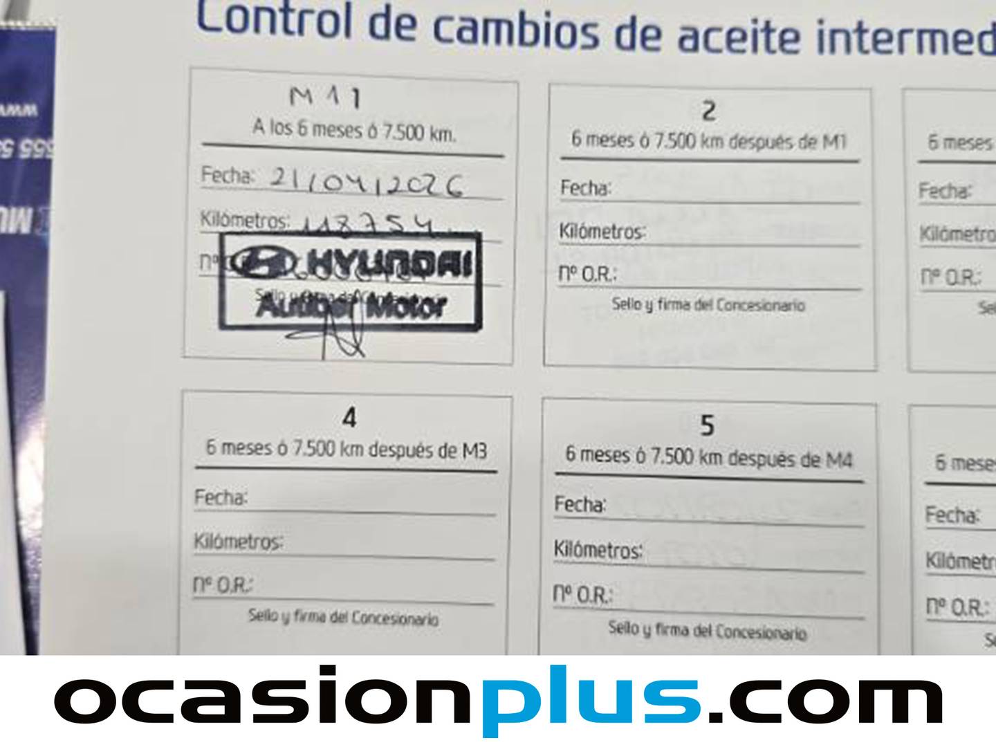 Foto del mantenimiento del Hyundai i20 Active Hyundai i20 Active 1.0 TGDI BlueDrive Klass (100 CV)