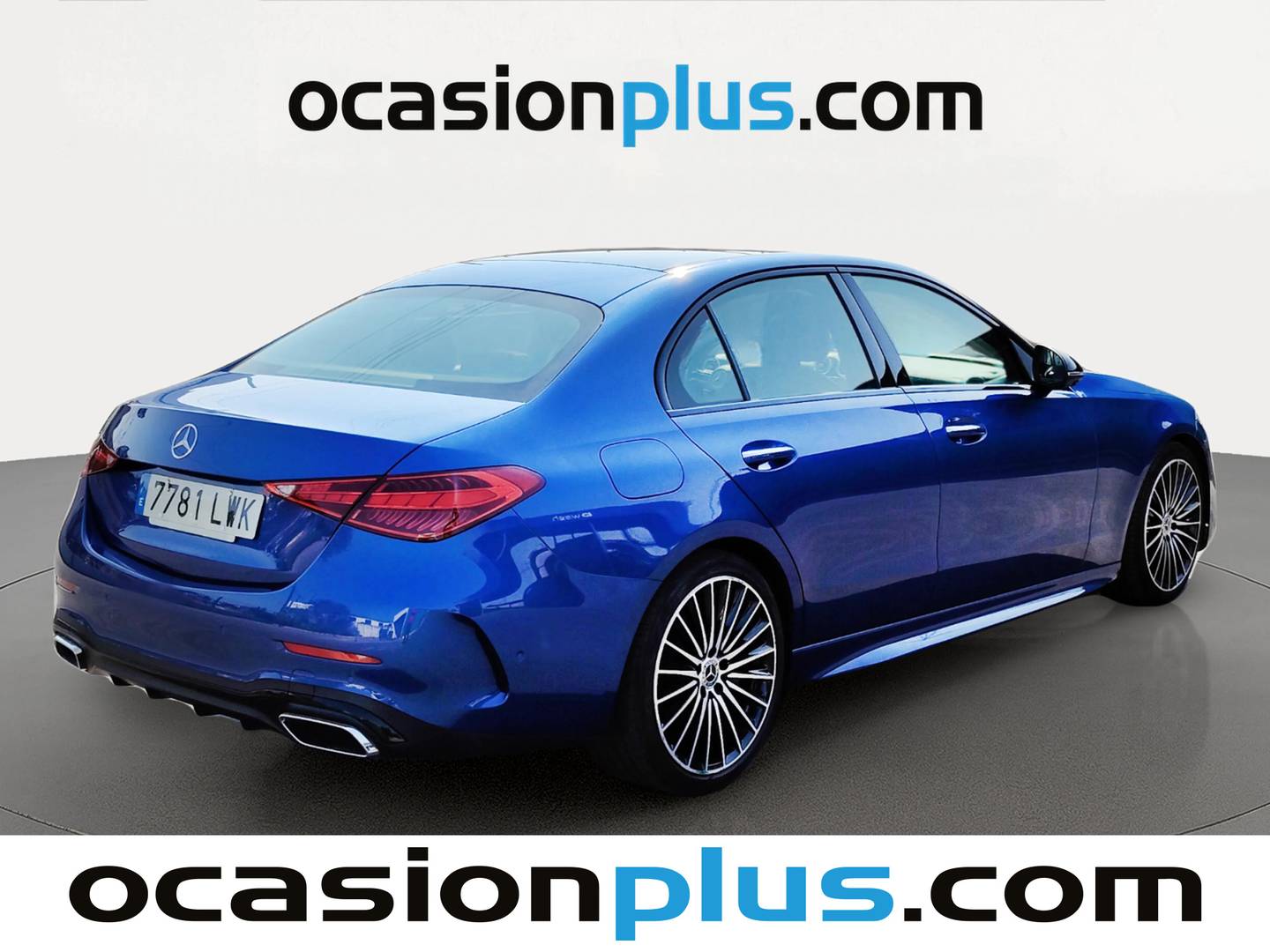 Foto trasera Mercedes Clase C Mercedes Clase C 200 (204 CV) Pack AMG derecha