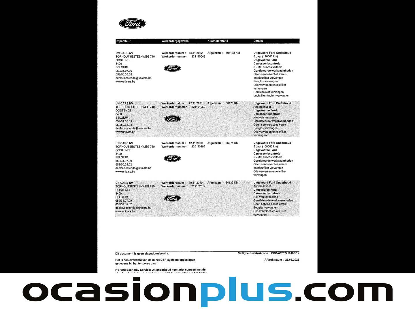 Foto del mantenimiento del Ford Focus Ford Focus 2.3 EcoBoost RS (350 CV)