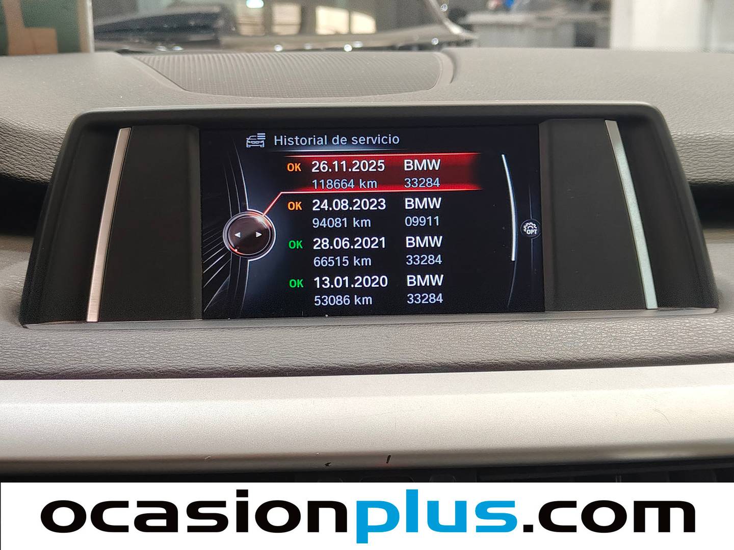 Foto del mantenimiento del BMW X5 BMW X5 sDrive25d  (231 CV) 7 Plazas