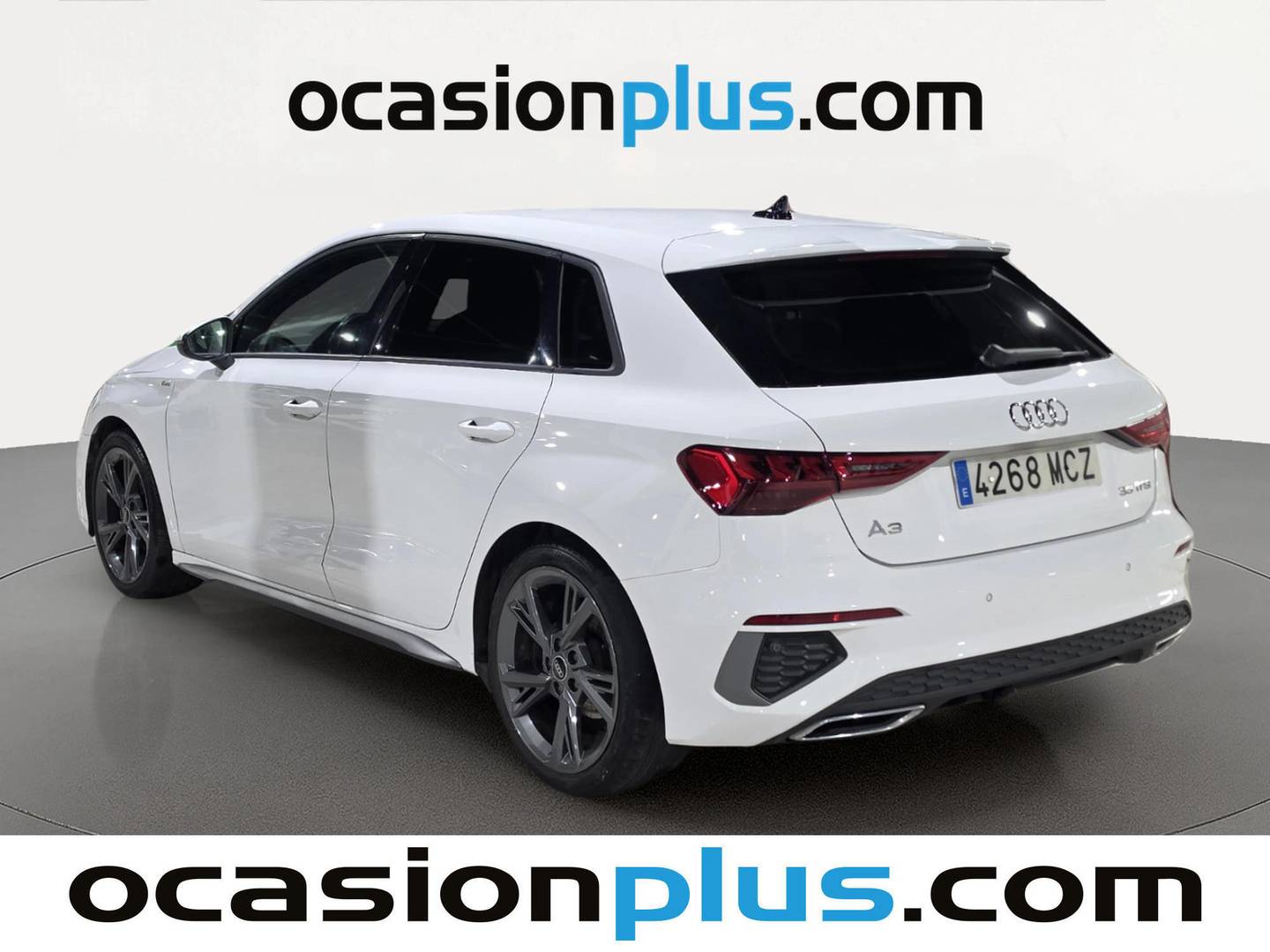 Foto trasera Audi A3 Audi A3 Sportback S line 35 TFSI (150 CV) izquierda