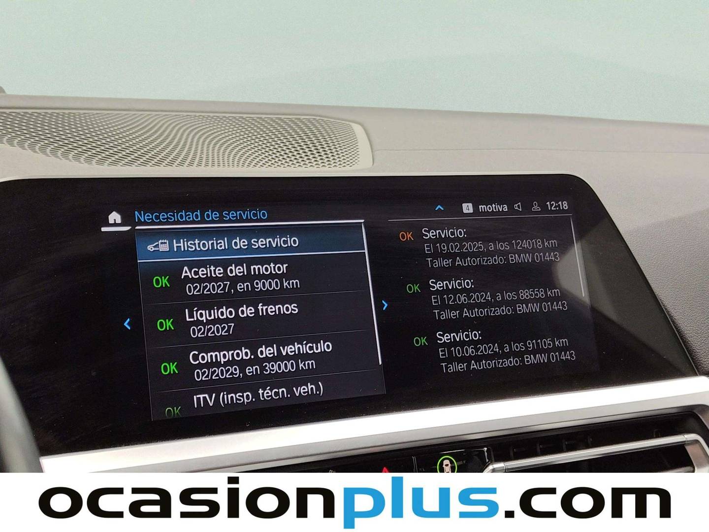 Foto del mantenimiento del BMW Serie 3 BMW Serie 3 320e 150 kW (204 CV)