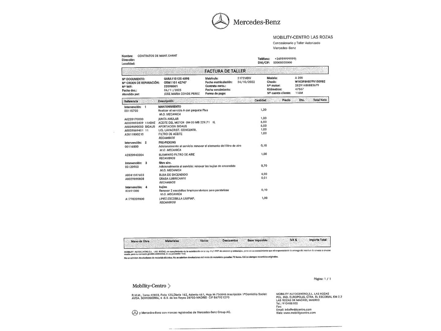 Mercedes Clase A Mercedes Clase A 200 (163 CV) Pack AMG de segunda mano