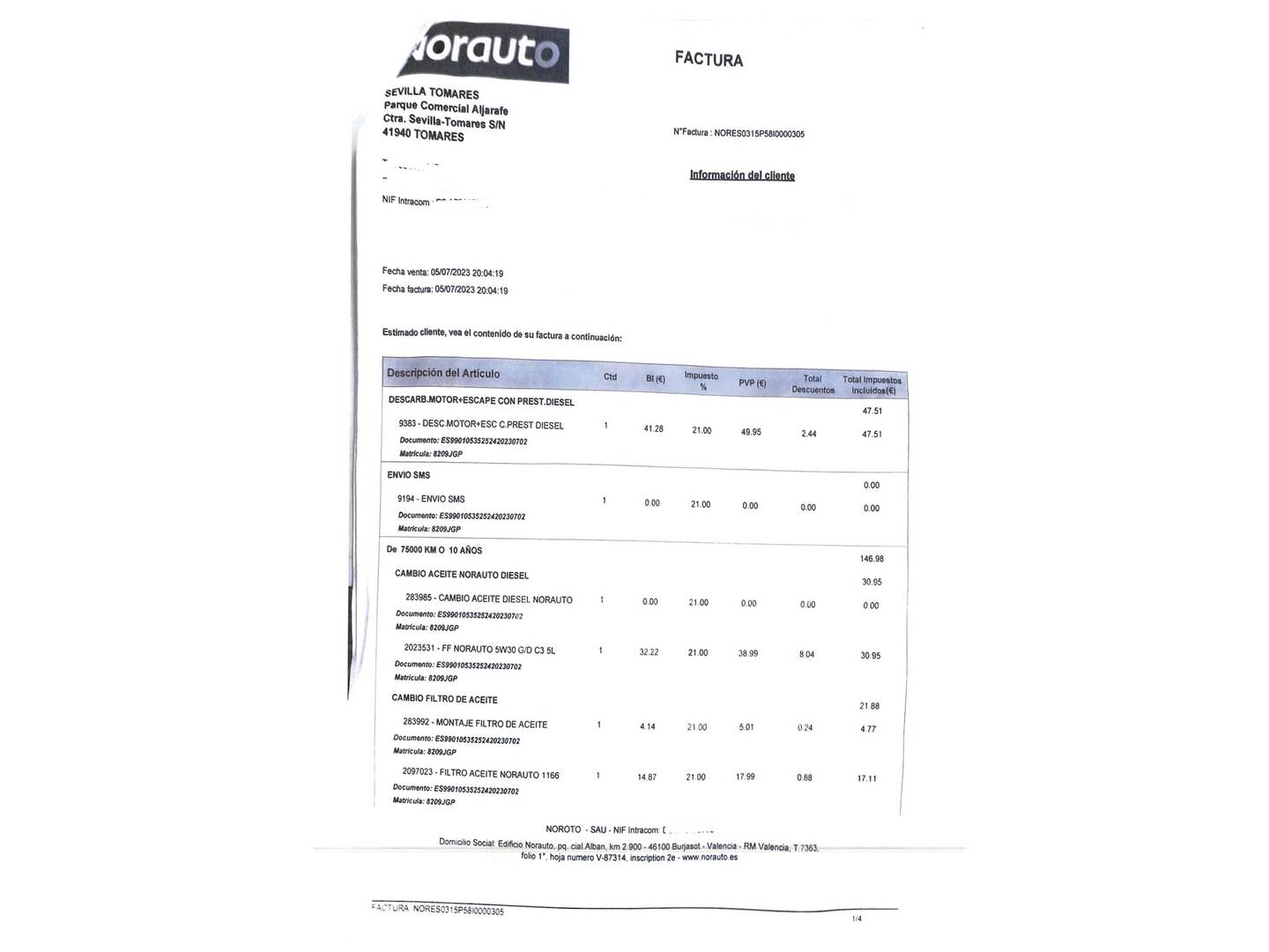 Foto del mantenimiento del Seat Toledo Seat Toledo 1.6 TDI CR S&S Style (115 CV)