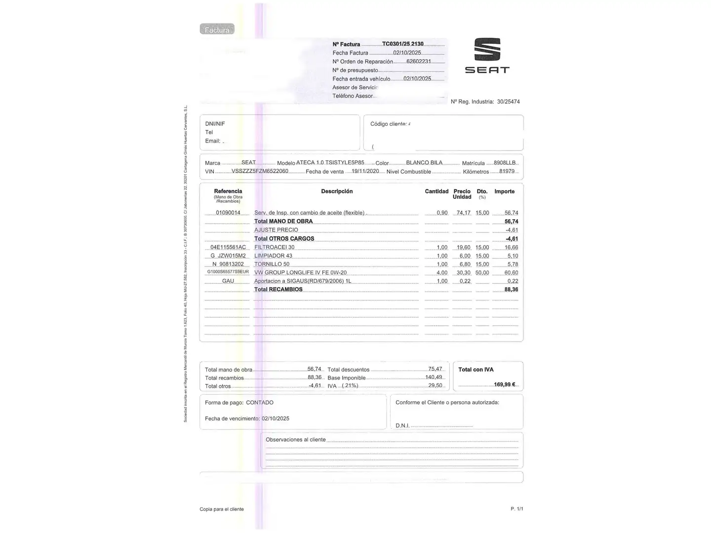 Foto Seat Ateca SEAT Ateca 1.0 TSI S&S Style Go (115 CV)