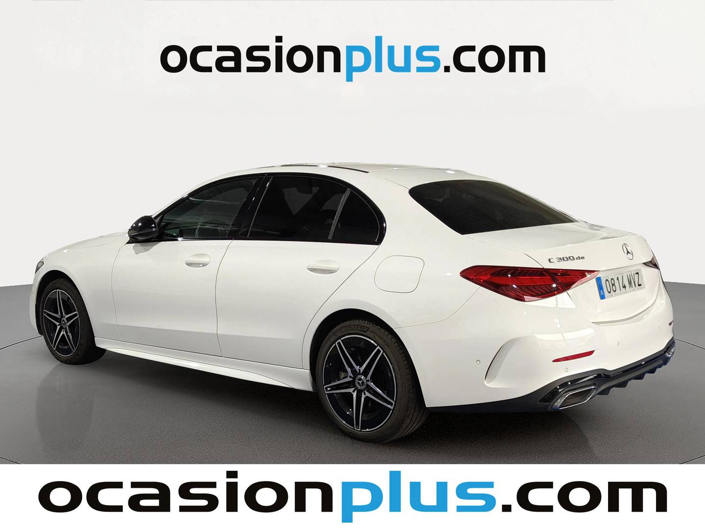 Foto trasera Mercedes Clase C Mercedes Clase C 300 de (313 CV) Pack AMG izquierda