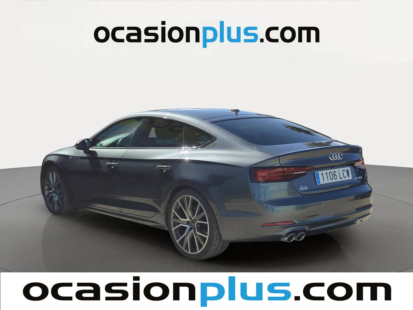 Foto trasera Audi A5 Audi A5 Sportback Black line 40 TDI (190 CV) S tronic izquierda