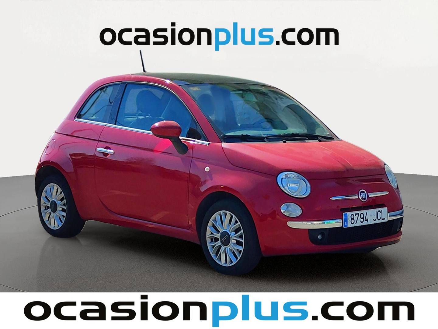 Foto delantera Fiat 500 Fiat 500 1.2 8v Lounge (69 CV) derecha