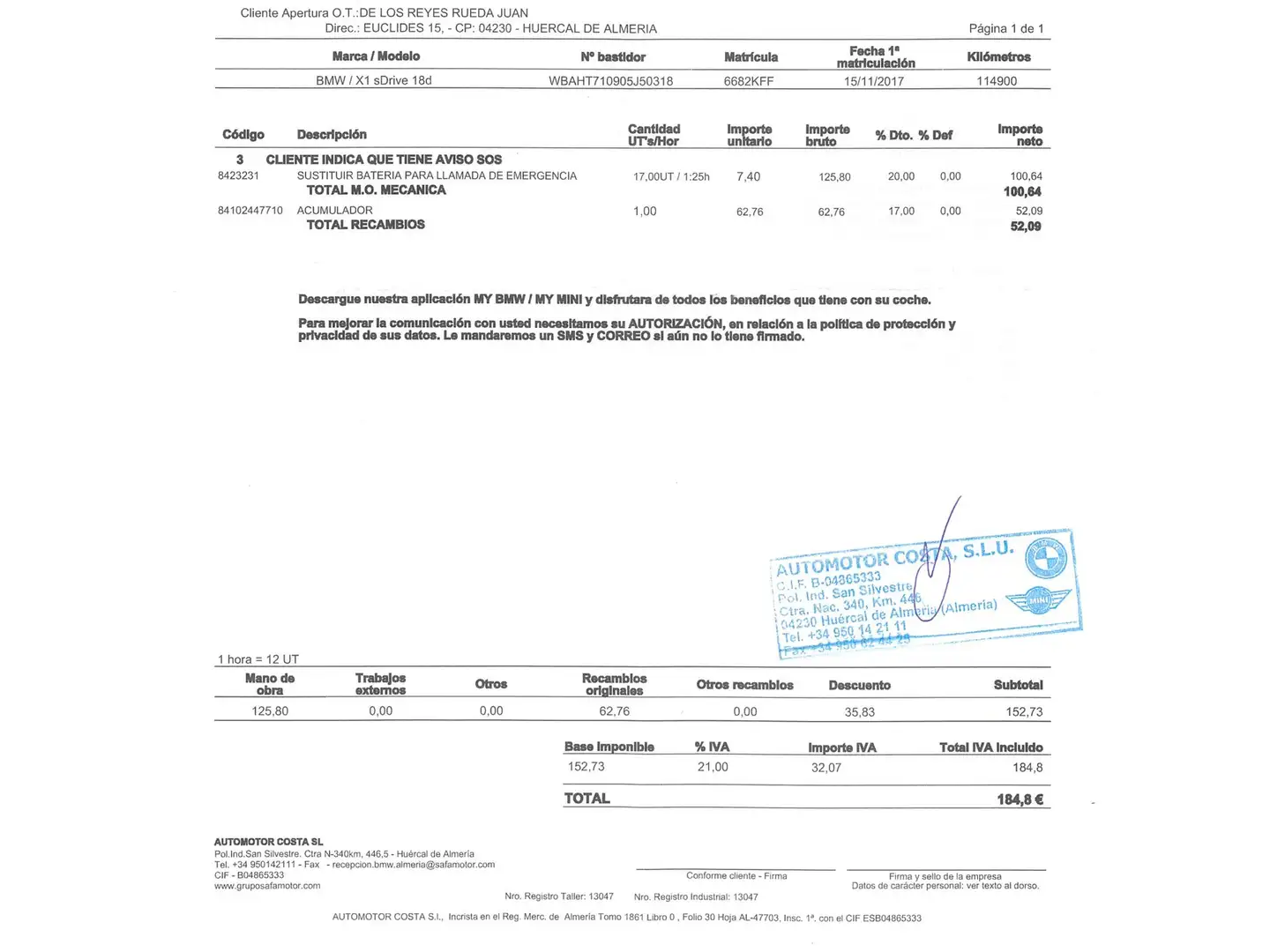 Mantenimiento