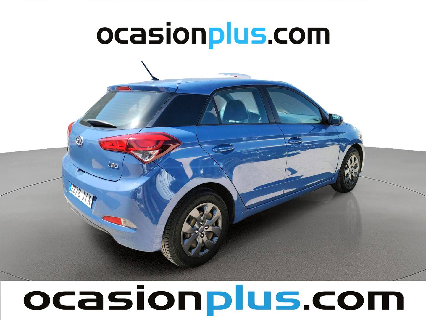 Foto trasera Hyundai i20 Hyundai i20 1.2 MPI Fresh (84 CV) derecha