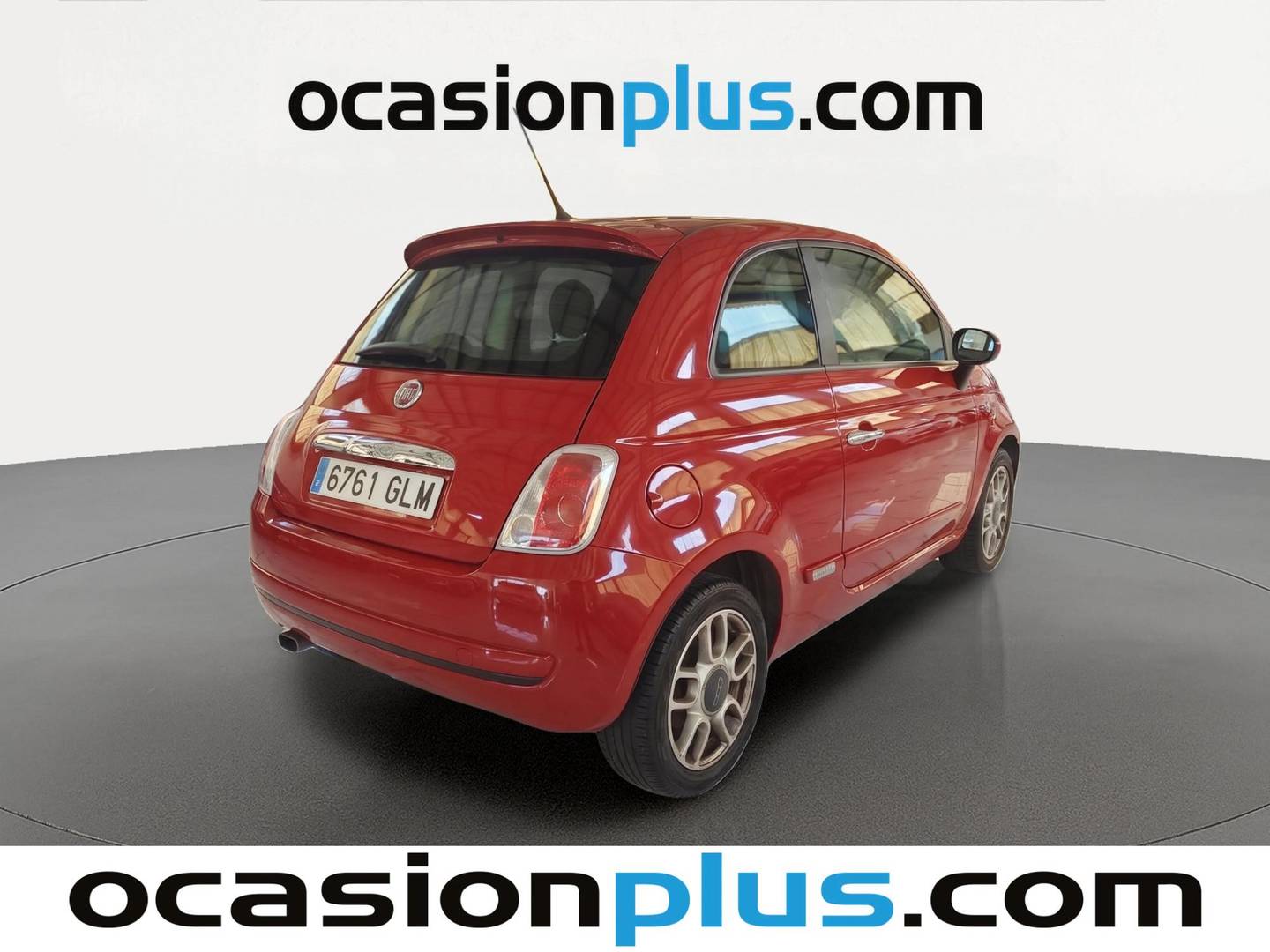 Foto trasera Fiat 500 Fiat 500 1.2 Pop (69 CV) derecha