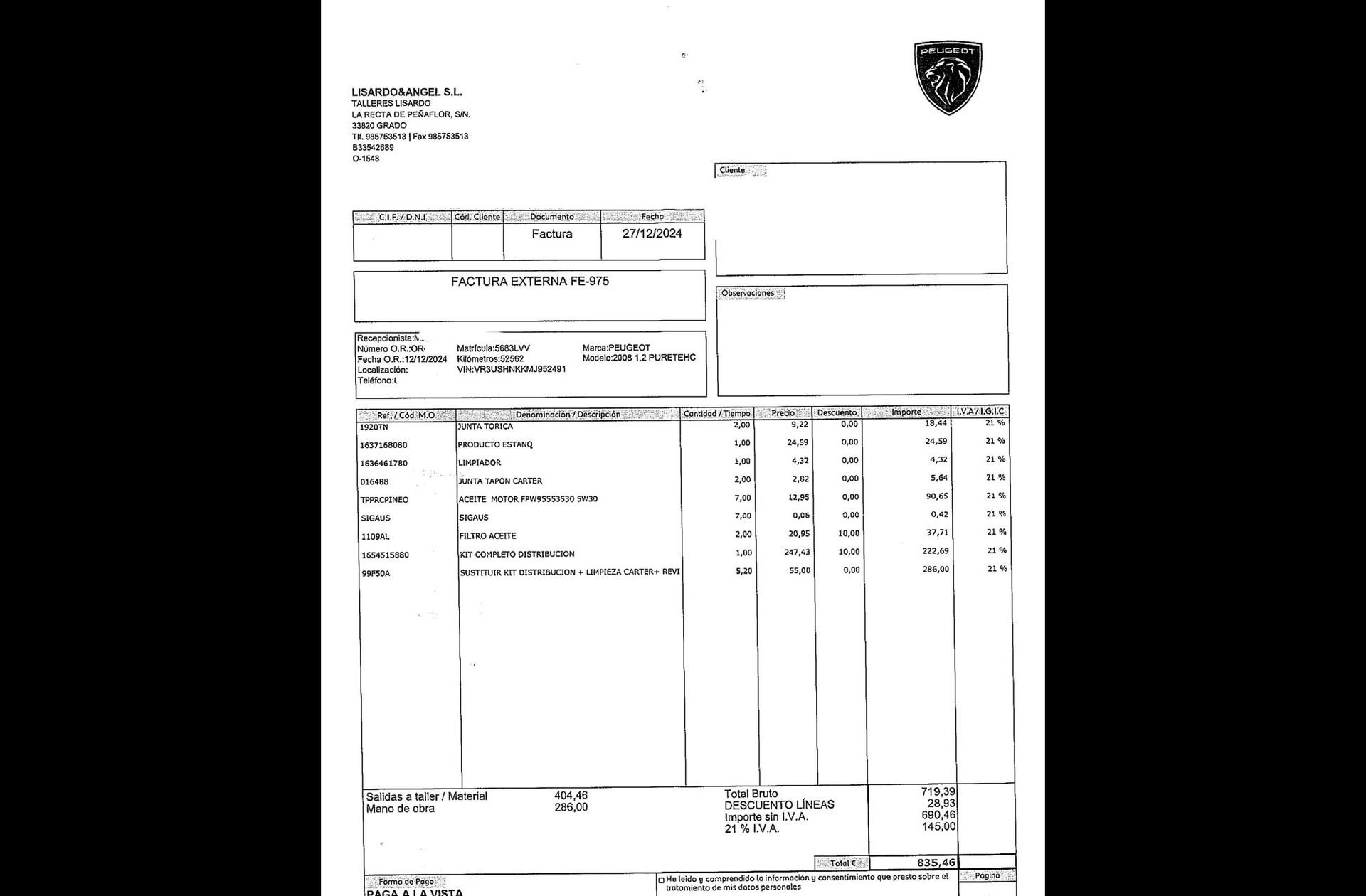 Peugeot 2008 PureTech 100 Active Pack - foto 20