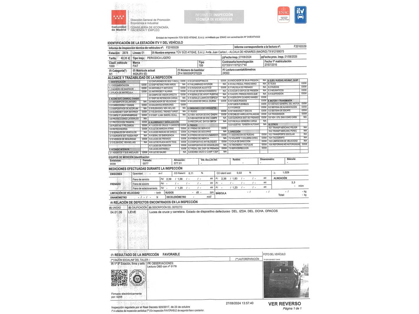 Fiat Punto Fiat Punto 1.2 S&S Easy (69 CV) de segunda mano