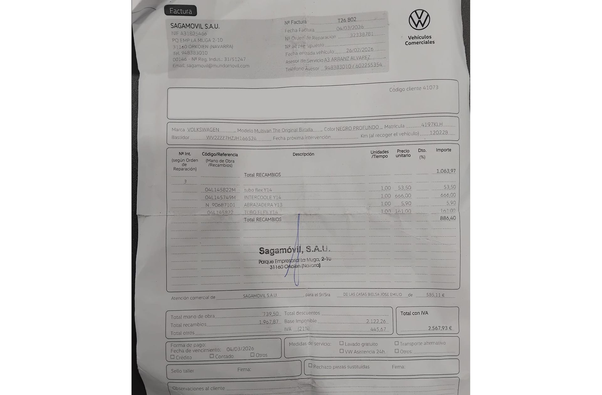 Volkswagen Multivan The Original Corto 2.0 TDI BMT DSG 7 plazas - foto 19