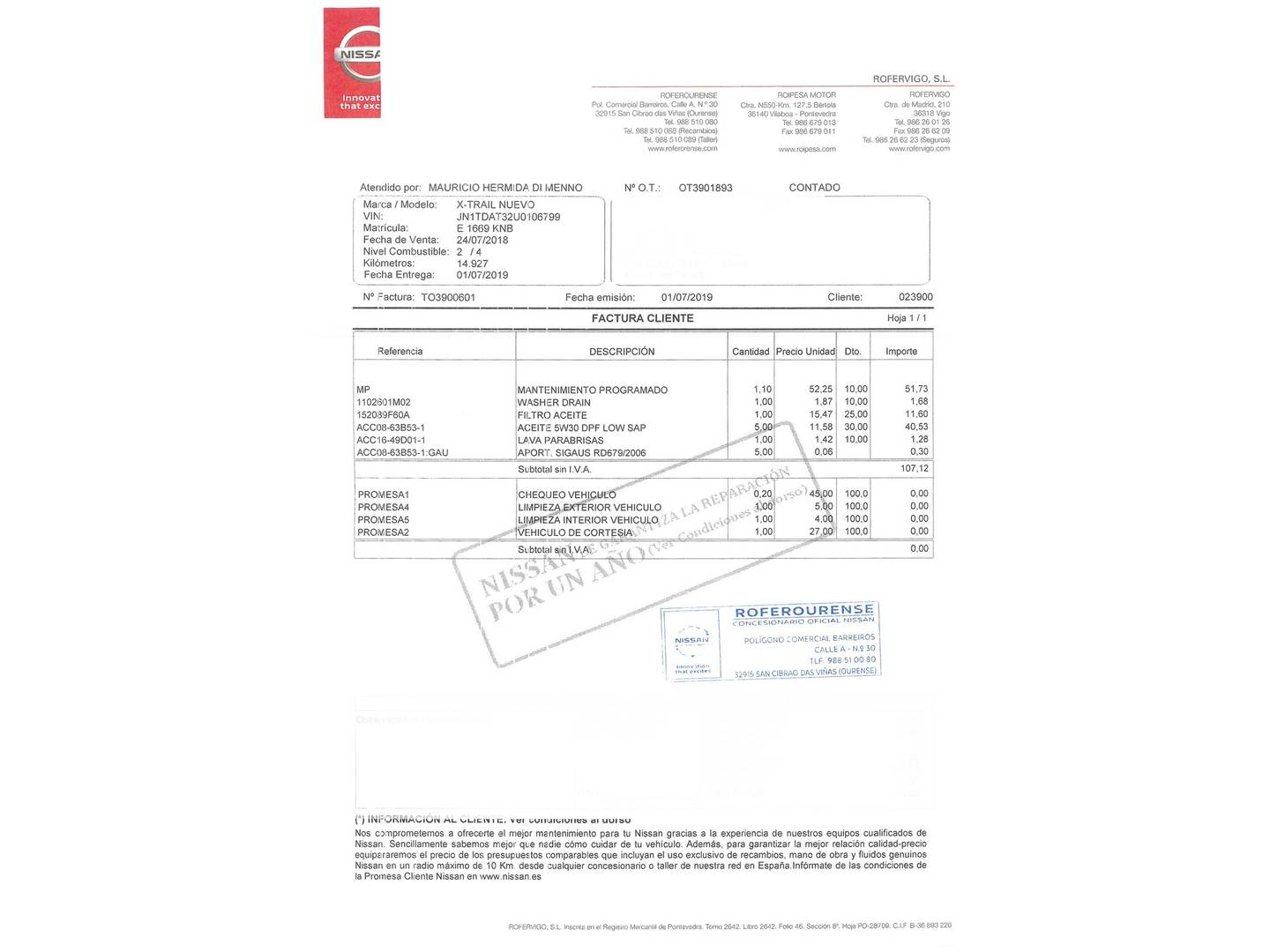 Nissan X-TRAIL Nissan X-Trail 1.6 DIG-T N-Connecta 4x2 (163 CV) seminuevo