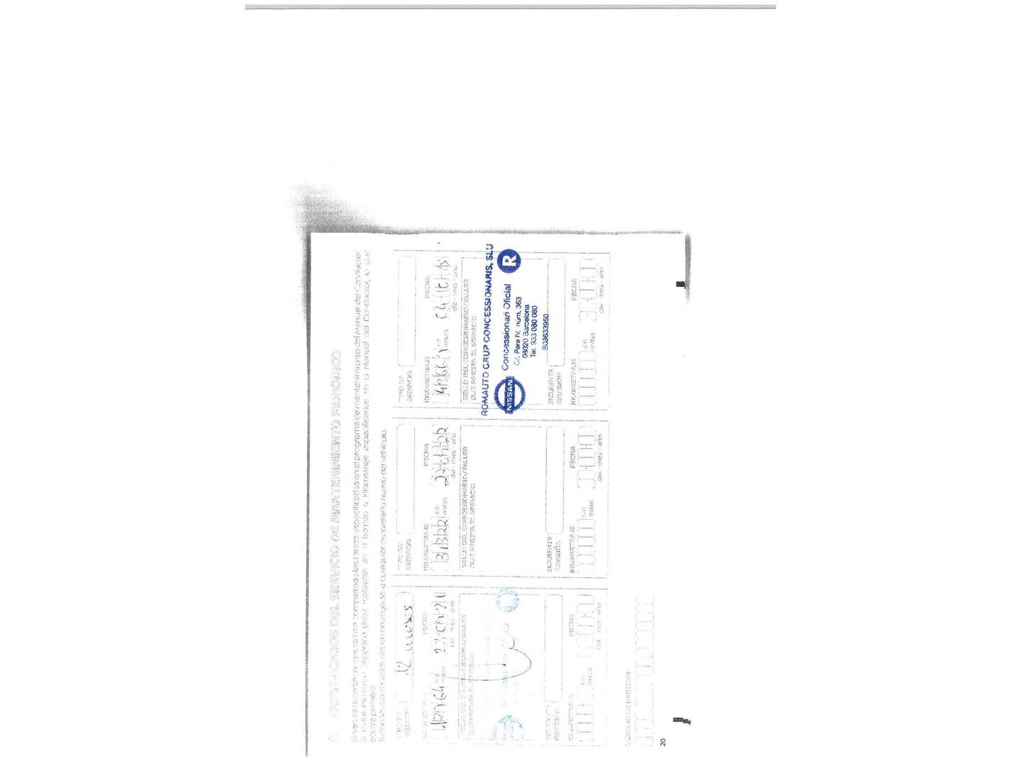 Foto del mantenimiento del Nissan QASHQAI Nissan Qashqai DIG-T 160 N-TEC DCT  (160 CV)