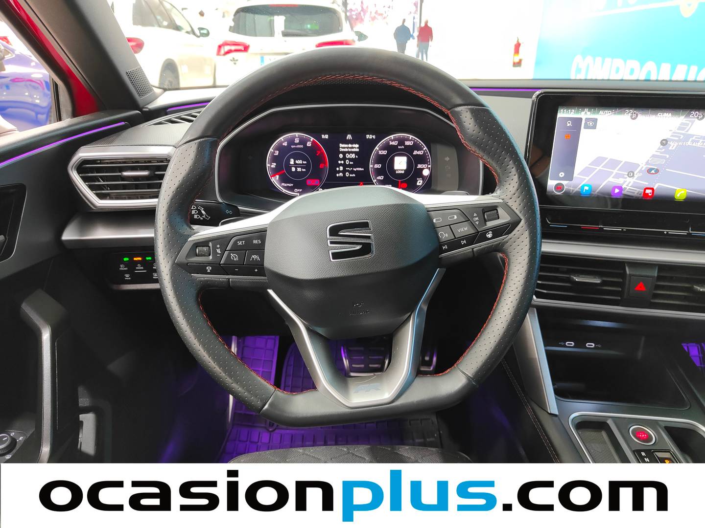 Seat León Seat Nuevo León 1.5 TGI DSG-7 S&S FR Go XL de ocasión