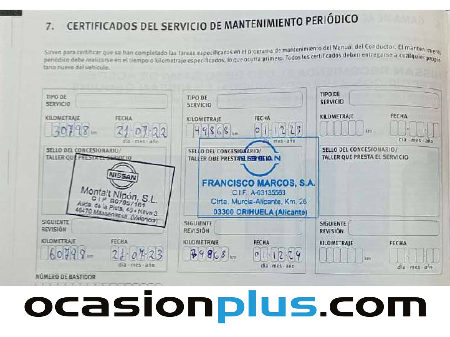 Foto del mantenimiento del Nissan QASHQAI Nissan Qashqai DIG-T 158 mHEV N- Go 4X2 Xtronic (158 CV)