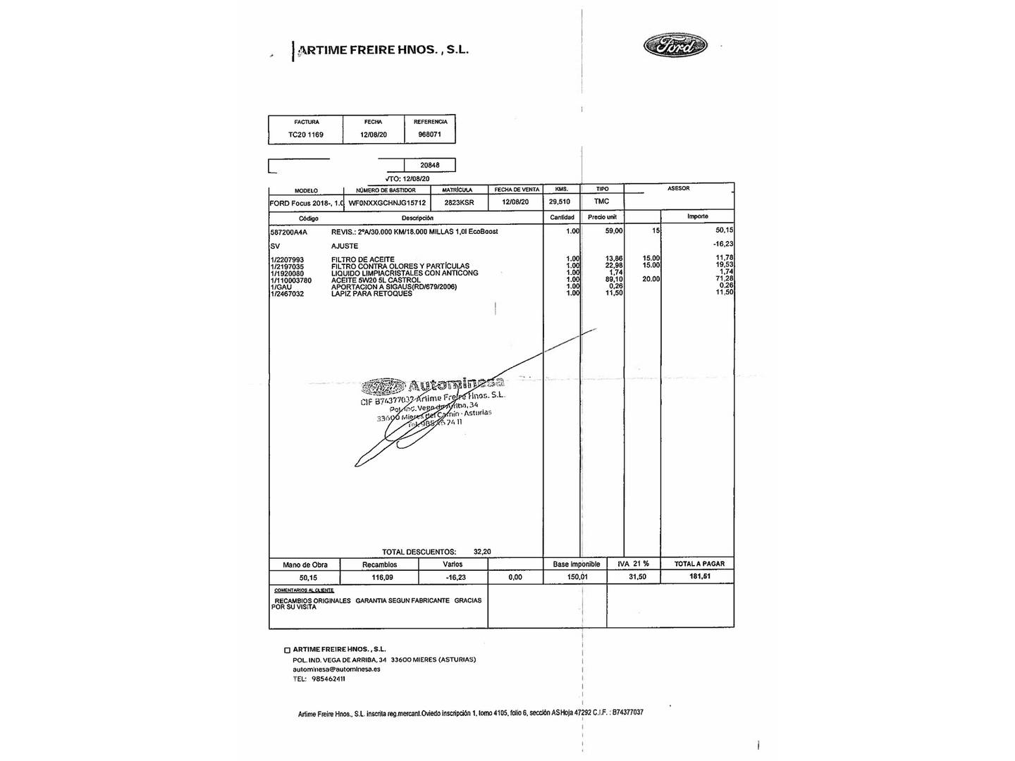 Foto Ford Focus Ford Focus 1.0 Ecoboost S&S ST-Line (125 CV)