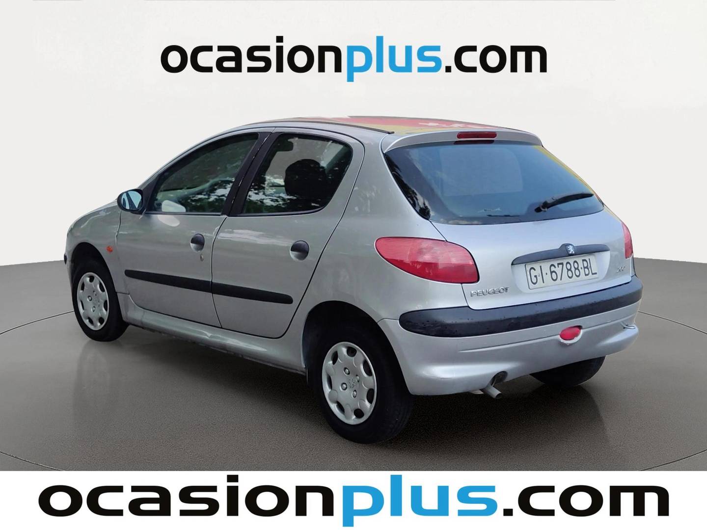 Foto trasera Peugeot 206 Peugeot 206 75 XR (75 CV) derecha