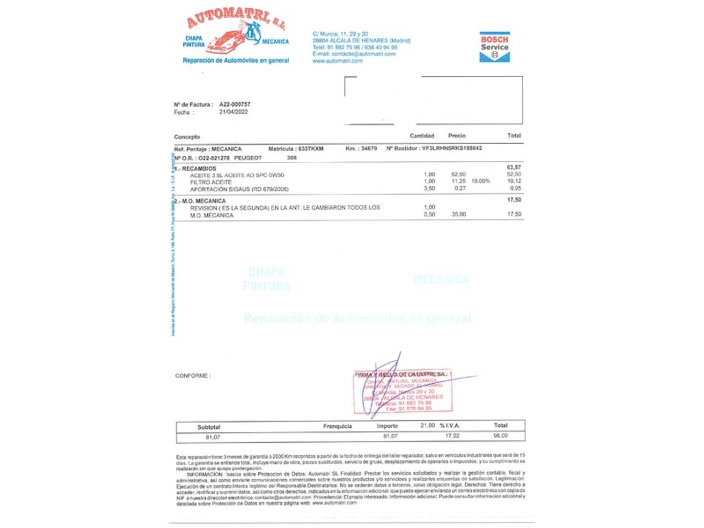 Foto Peugeot 308 Peugeot 308 SW PureTech 130 S&S GT Line EAT8 (130 CV)