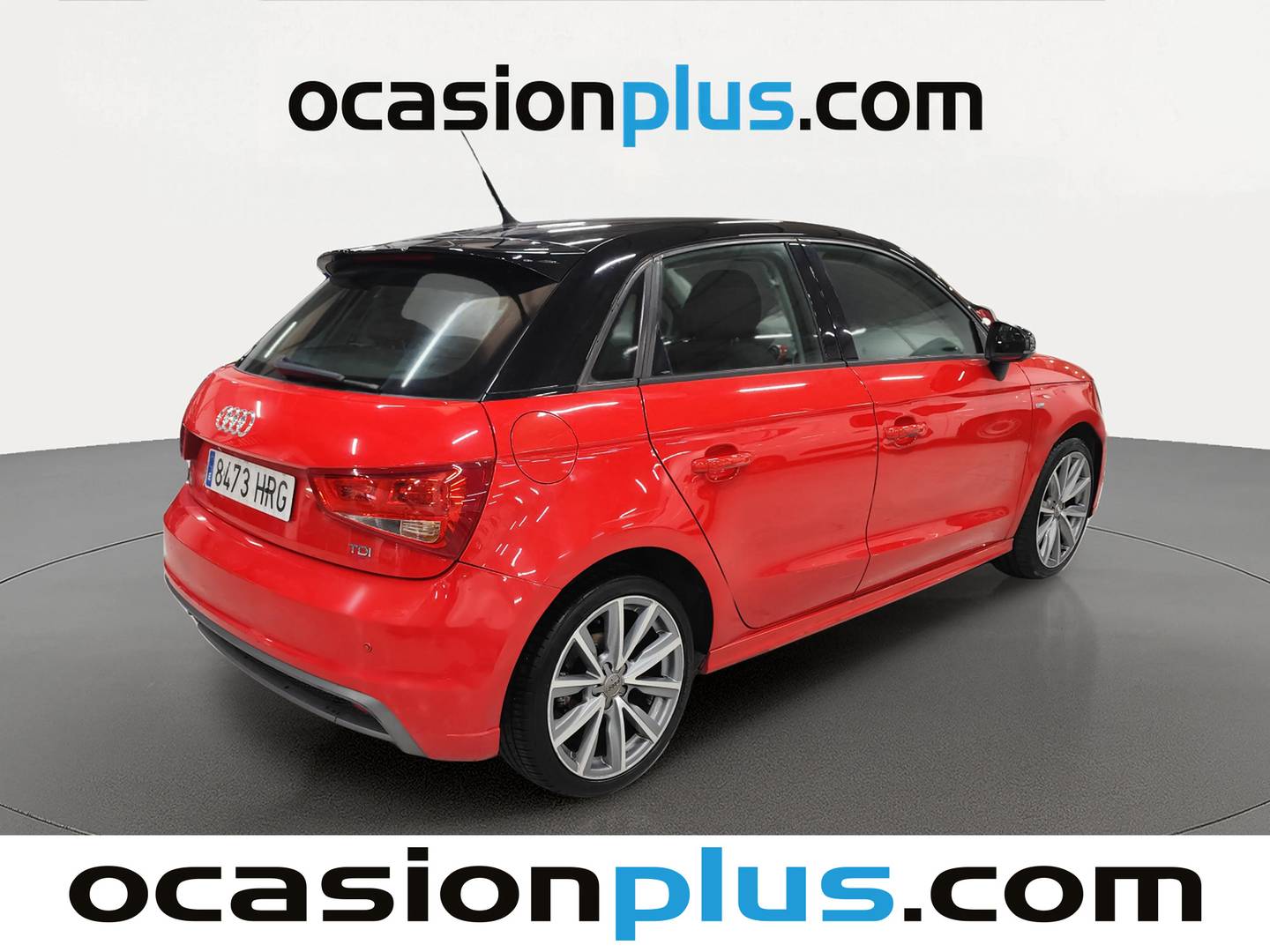 Foto trasera Audi A1 Audi A1 Sportback Adrenalin 1.6 TDI  Pack S-line (90 CV) izquierda