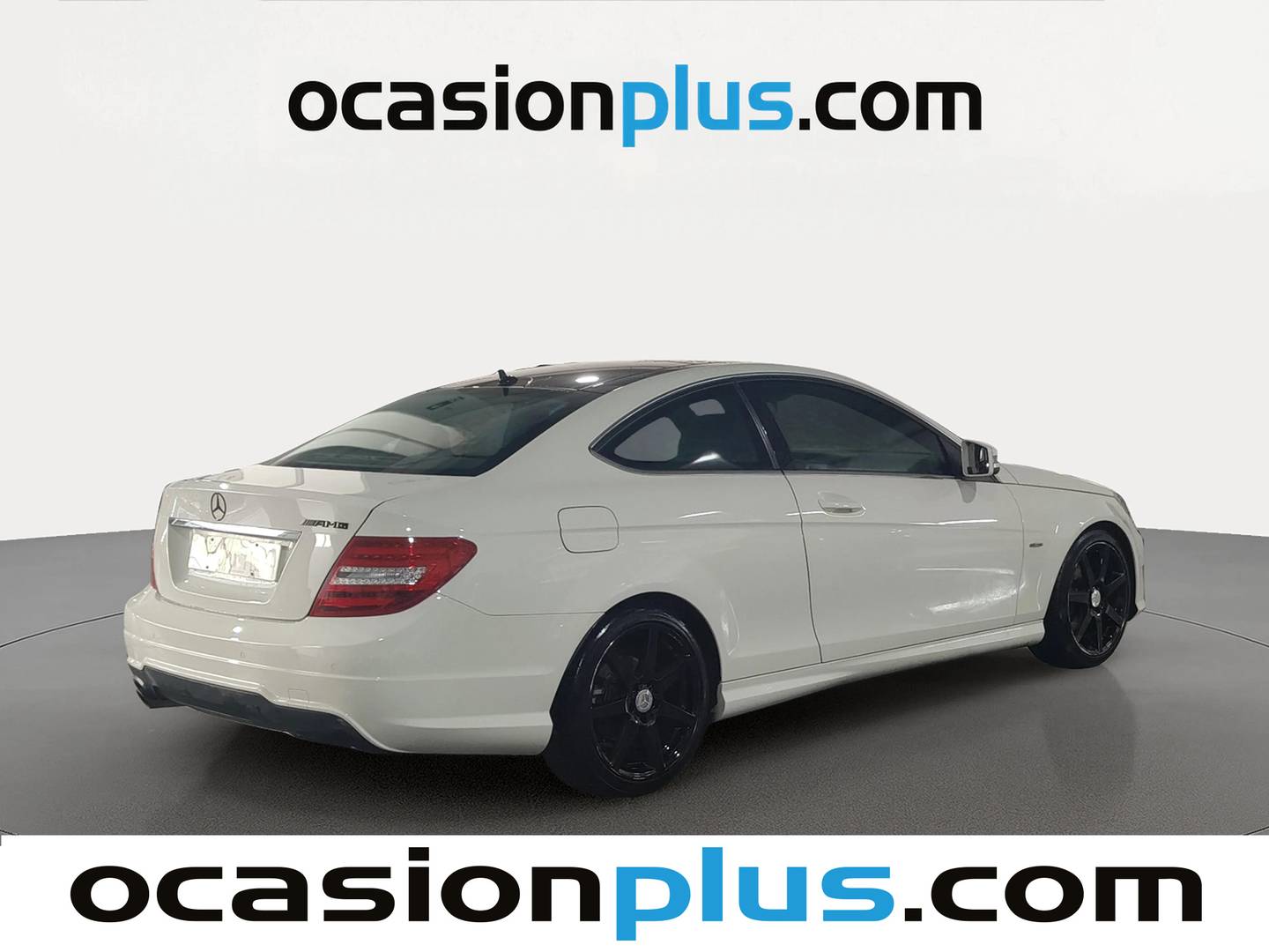 Foto trasera Mercedes Clase C Mercedes-Benz Clase C 180 Blue Efficiency Coupé (156 CV) Pack AMG derecha