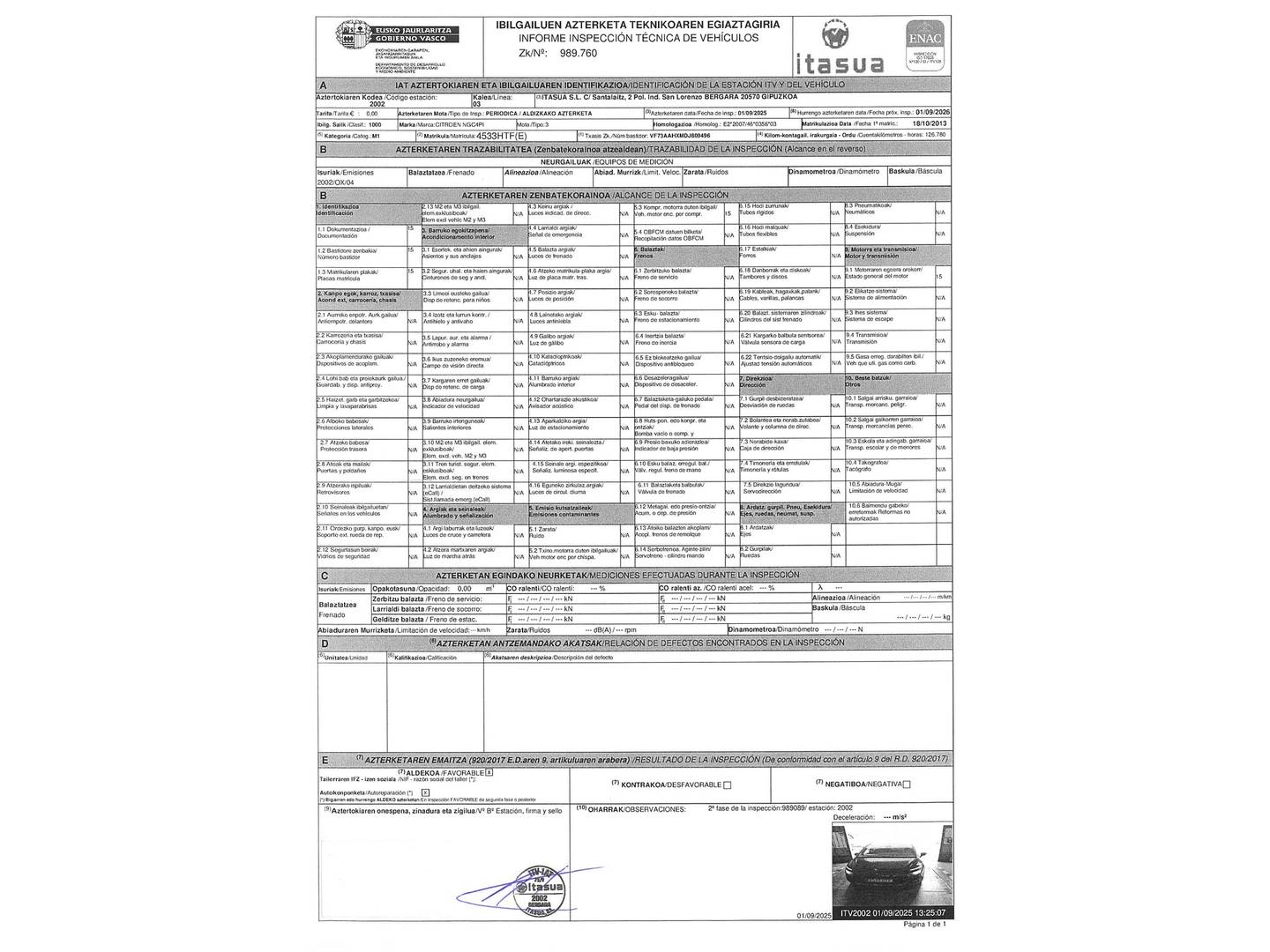 Foto Citroën Grand C4 Picasso Citroen Grand C4 Picasso 2.0 BlueHDI Airdream Intensive (150 CV) 5 Plazas