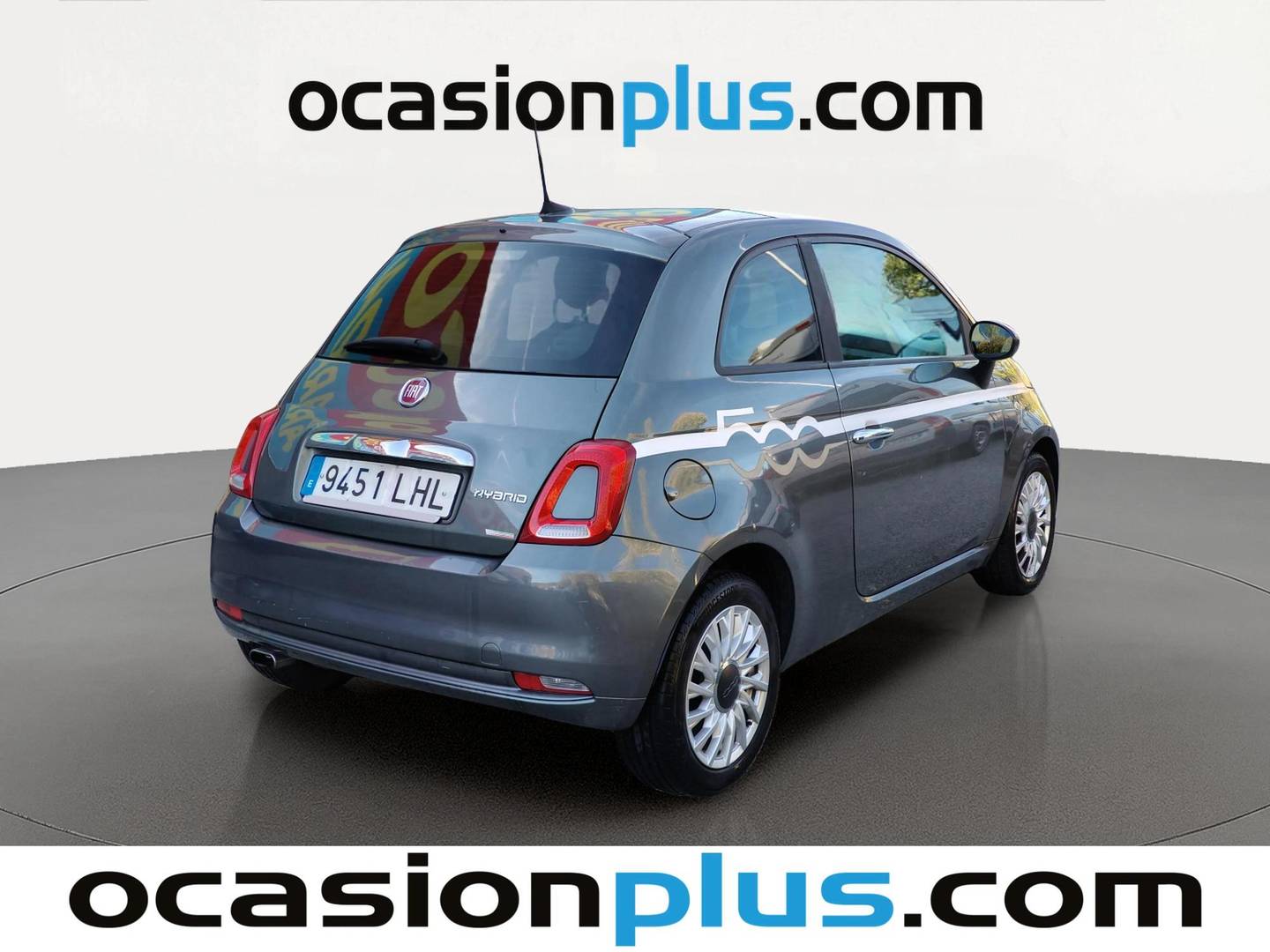 Foto trasera Fiat 500 Fiat 500 1.0 6v GSE Lounge (70 CV) derecha