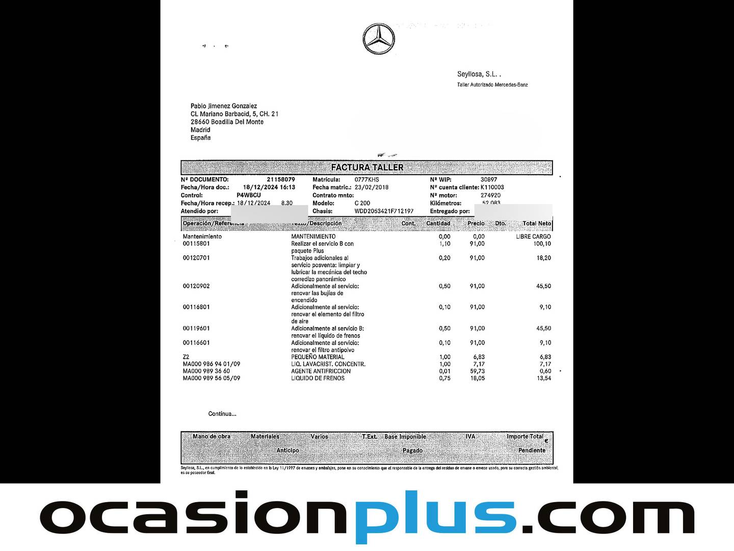 Mercedes Clase C Mercedes Clase C C 200 Coupe (184 CV) Pack AMG de ocasión