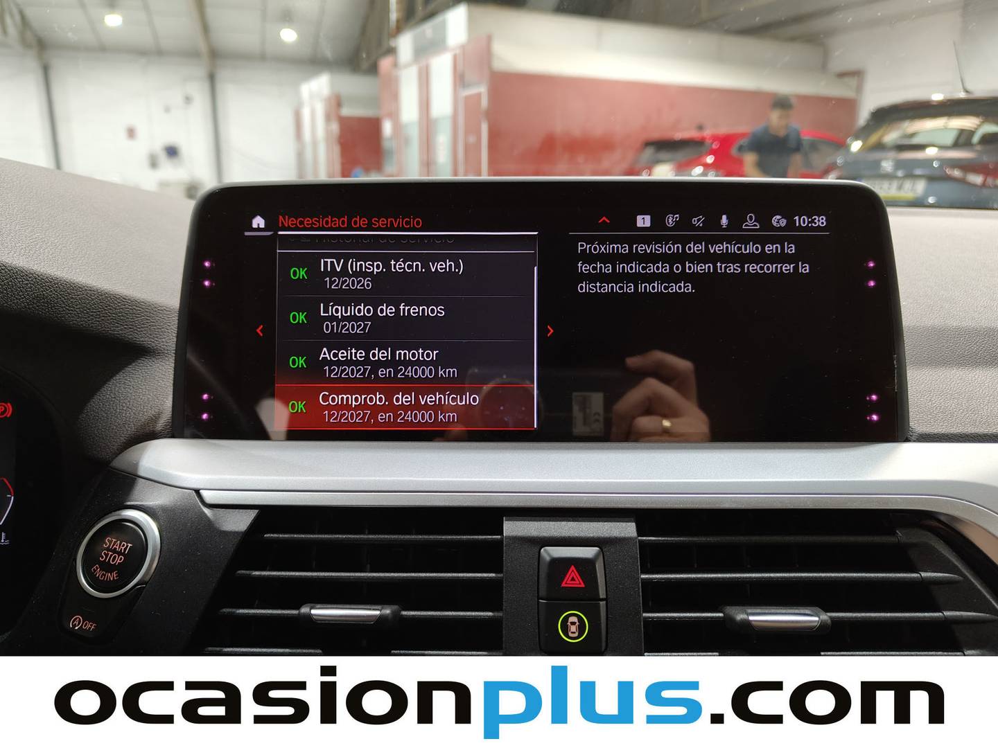Foto del mantenimiento del BMW X4 BMW X4 xDrive20i (184 CV)
