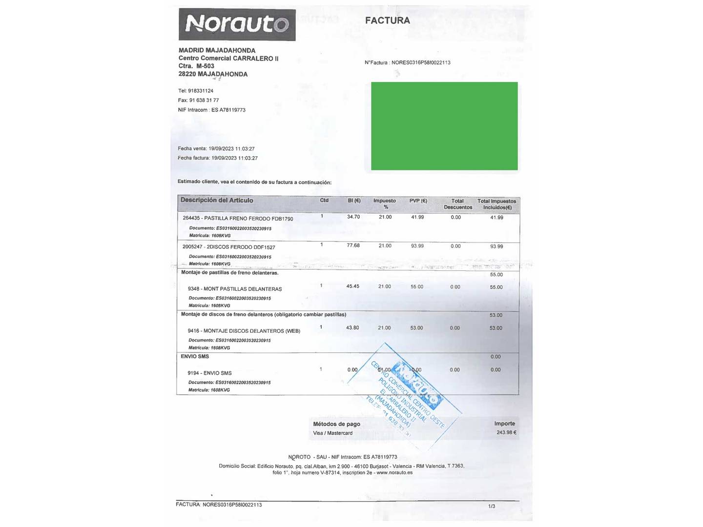 Foto del mantenimiento del Toyota Aygo Toyota Aygo 1.0 VVT-i x-wave (72 CV)