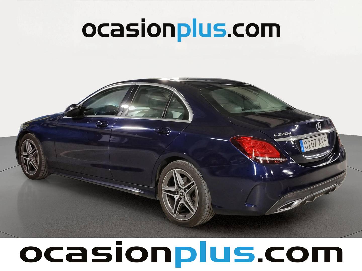 Foto trasera Mercedes Clase C Mercedes Clase C 220 d (194 CV) Pack AMG izquierda