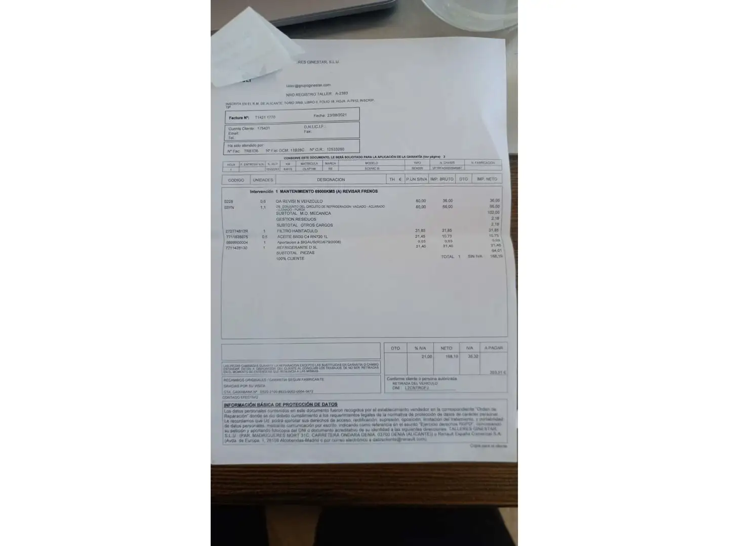 Mantenimiento