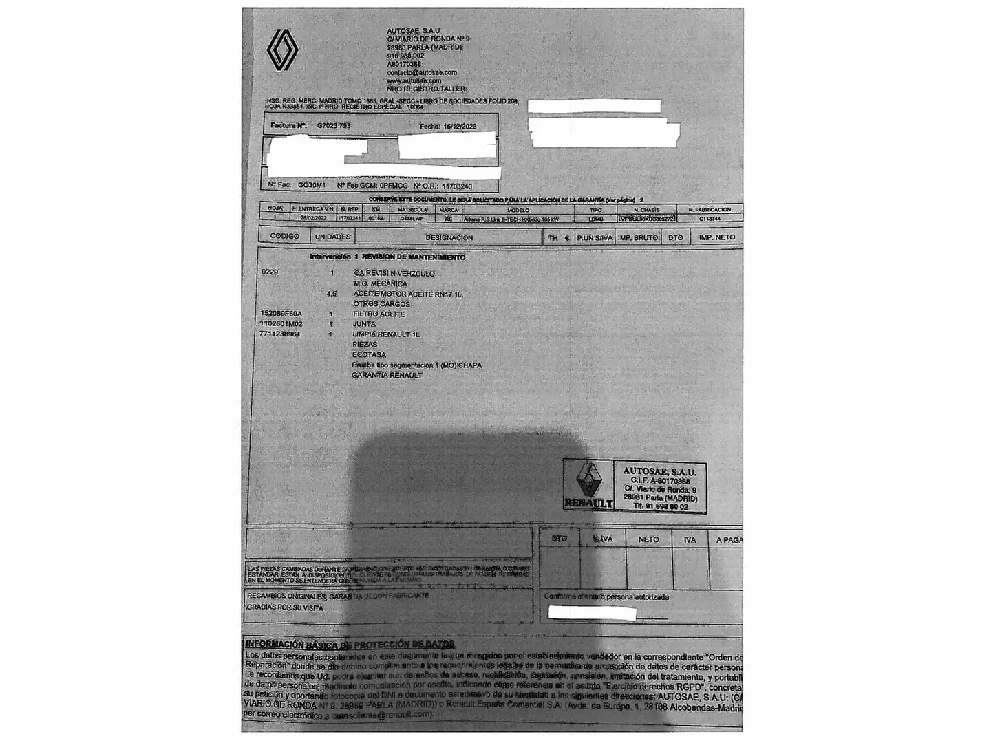 Foto Renault Arkana Renault Arkana RS Line E-Tech Híbrido (145 CV)